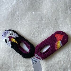 NWT, OLD NAVY, Women’s Cozy Gripper Socks, 2-Pack, One Size